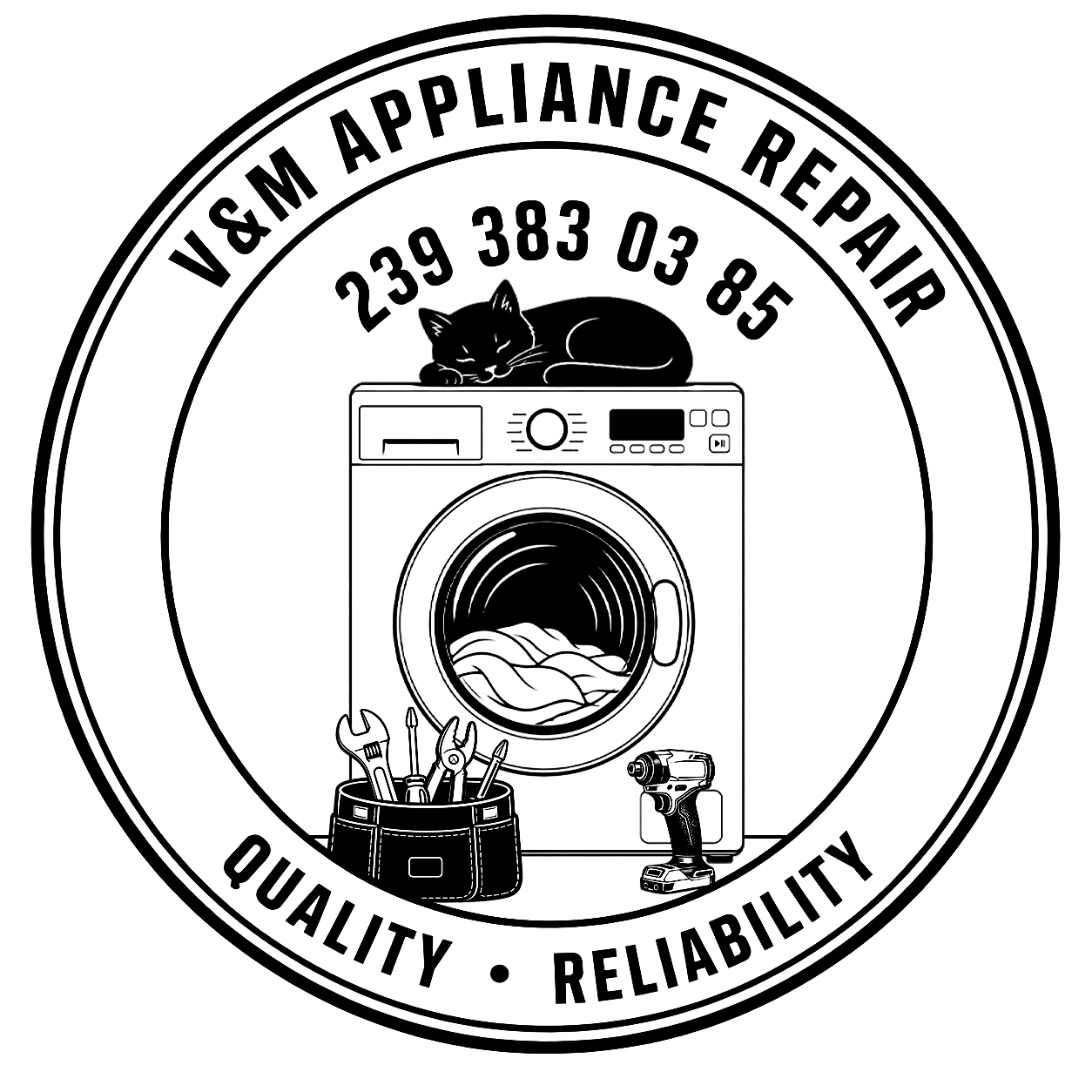 V&M Appliance Repair logo